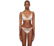 Off-White Papillon Triangle Bra