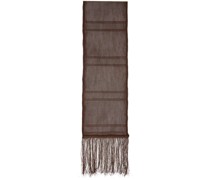 Brown Piano Scarf