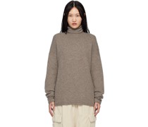 Gray Soft Turtleneck