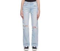 Blue 90's High Rise Jeans