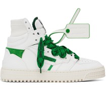 White & Green 3.0 Off Court Sneakers