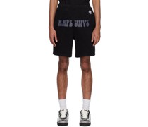 Black Patch Shorts