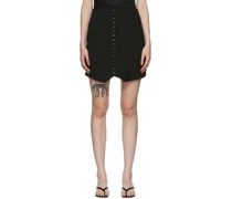 SSENSE Exclusive Black Shea Miniskirt