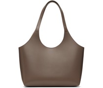 Taupe Cabas Tote