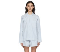& Stripe Pyjama Hemd / Bluse