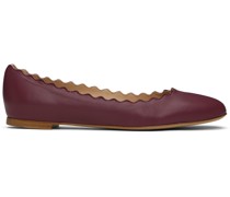 Purple Lauren Ballerina Flats