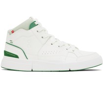 White 'THE ROGER' Clubhouse Mid Sneakers
