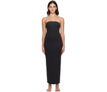 Black Fits Everybody Tube Maxi Dress