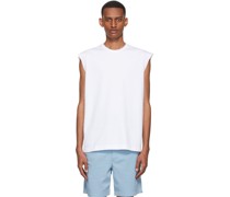 White Signature Tank Top
