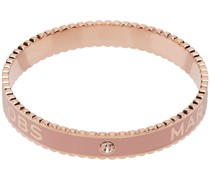 Rose Gold & Pink 'The Medallion' Cuff Bracelet