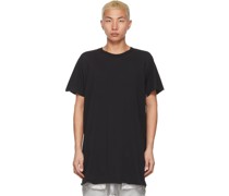 Black Garment-Dyed One-Piece T-Shirt