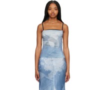 SSENSE Exclusive Blue Tank Top