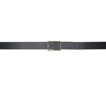 Reversible Black 'Signature Stripe' Belt