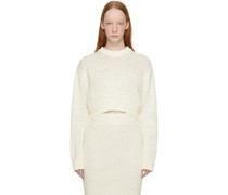Off-White Cutout Sweater