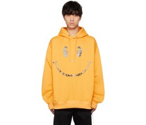 Yellow Graphic Hoodie