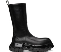 Black Polished Bozo Tractor Boots