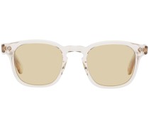 Transparent & Yellow Ace Sunglasses