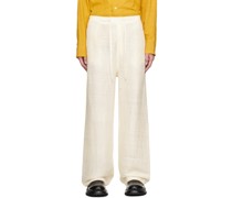 Off-White Pyjama Trousers