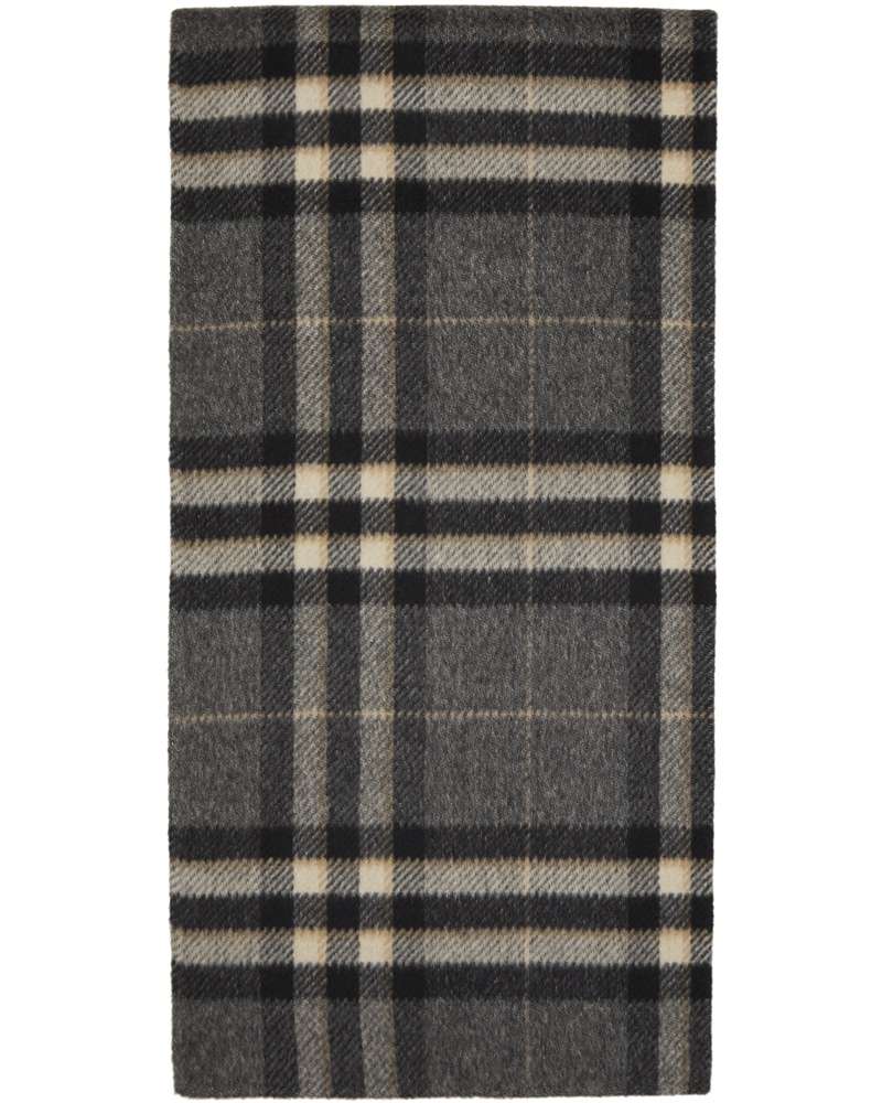 Totême Damen Wool Check Long Doublé Scarf Totême Damen Wool Check Long Doublé Scarf