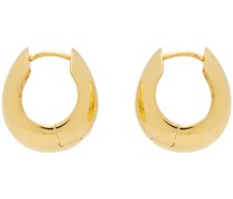 Gold Hinged Hoop Earrings