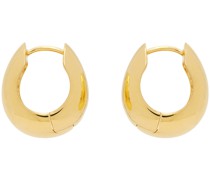 Gold Hinged Hoop Earrings