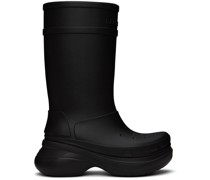 Black Crocs Edition Boots