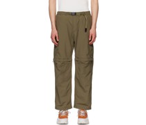 Green Convertible Cargo Pants