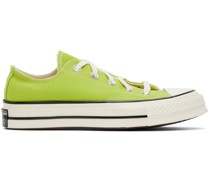 Green Chuck 70 Recycled Canvas Low Sneakers