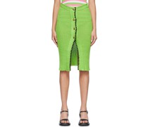 Green Laura Midi Skirt