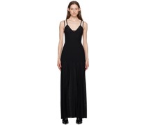 Black Leander Maxi Dress