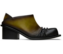 Brown & Yellow Convertible Heels