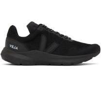 Black V-Knit Marlin Sneakers