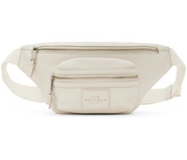 White 'The Leather Belt Bag' Pouch