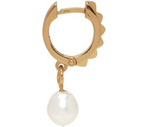 SSENSE Exclusive Gold Pearl Single Earring