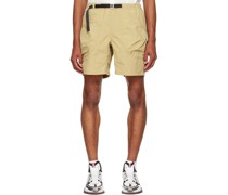 Tan Safari Shorts
