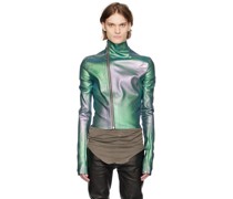 Green Gary Leather Jacket
