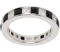 Silver & Black #7406 Ring