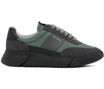 Khaki & Gray Dice Lo Sneakers