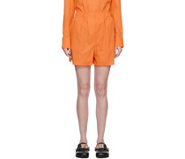 Orange Lui Shorts