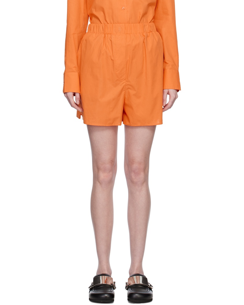 FRANKIE Shop Damen Orange Lui Shorts