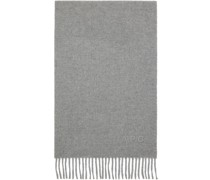 Gray Ambroise Embroidered Scarf