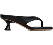 Black Angela 50mm Heeled Sandals