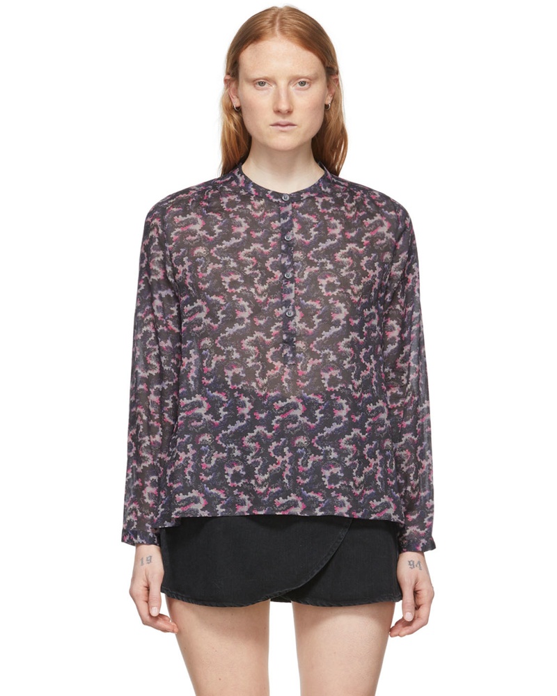 Étoile Isabel Marant Damen Black Maria Shirt Étoile Isabel Marant Damen Black Maria Shirt