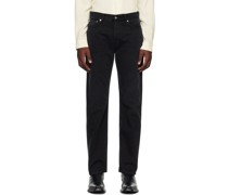Black Straight Cut Jeans