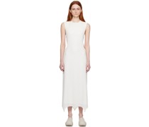 White Lattice Maxi Dress