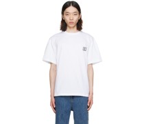 White Printed T-Shirt