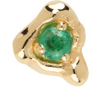 Gold Emerald Tash Single Earring