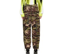 Khaki Camouflage Flight Pants