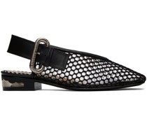 SSENSE Exclusive Black Pin-Buckle Loafers