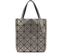 Silver Lucent Boxy Tote